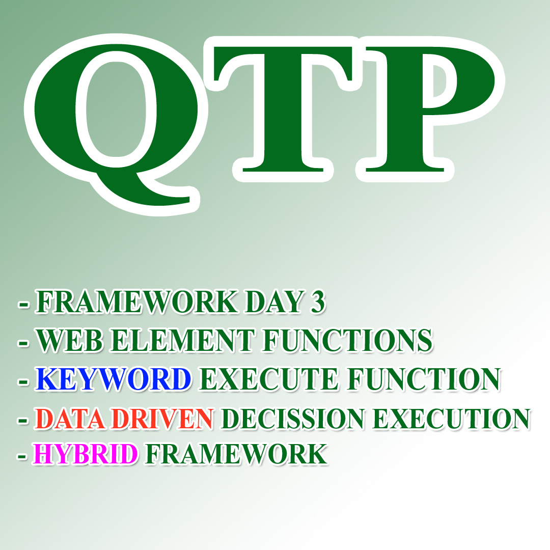 QTP FRAMEWORK DAY -3-HYBRID